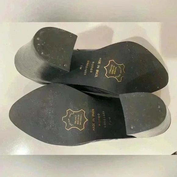 Sam & Libby Women's Brighton Western Leather Bootie Size 7.5‎ - Picture 6 of 10